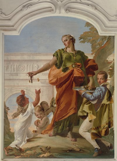 Charity Dispensing Alms by Giovanni Battista Tiepolo